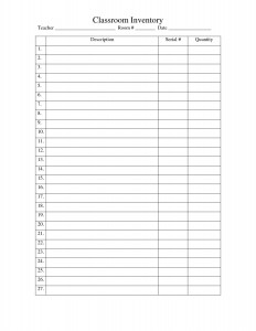 Free Printable Blank Checklist Template