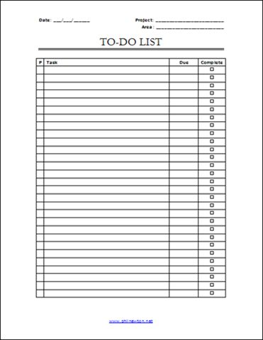 templates-To-Do-List-Template