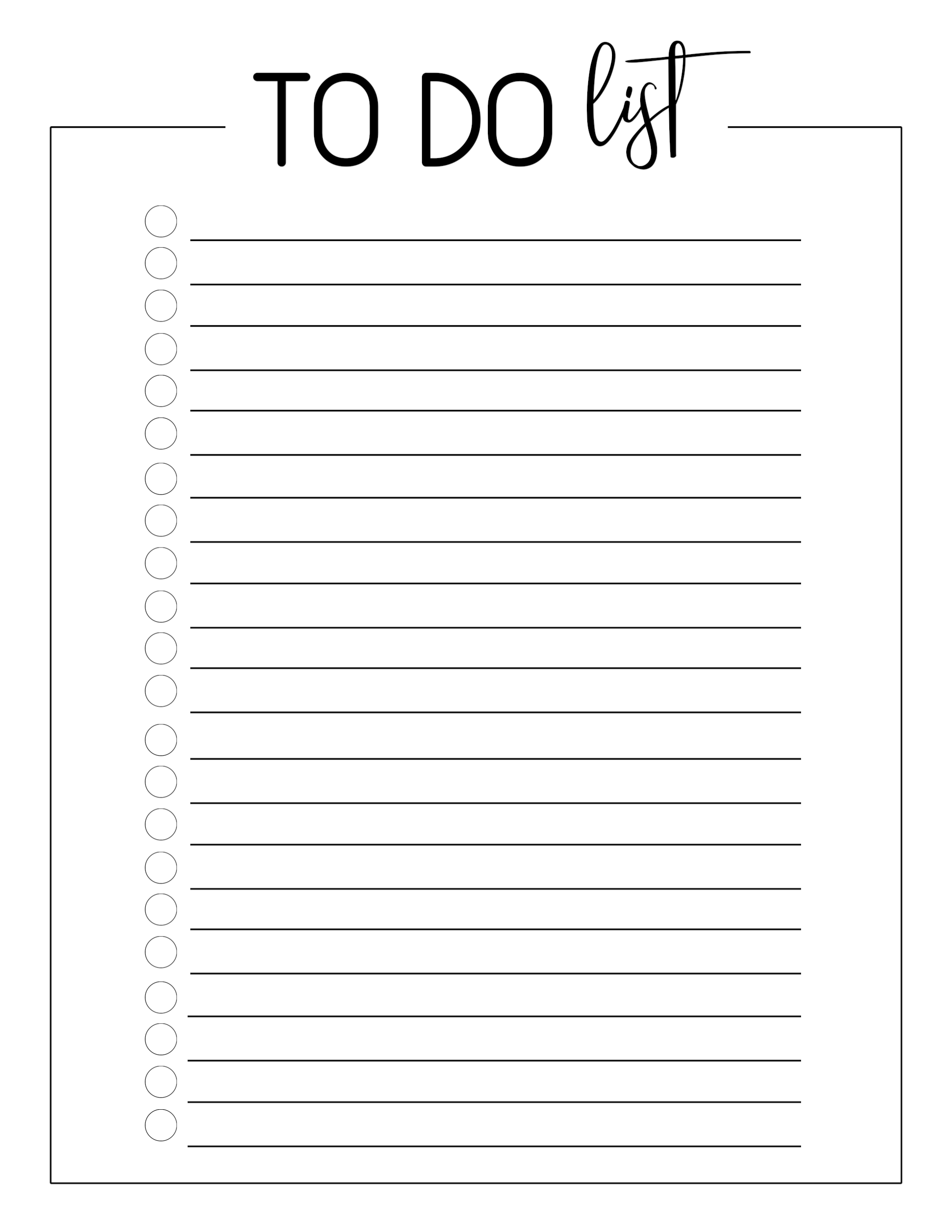 To-do-list-printable-to-do-list-blank-handwriting In Blank To Do List Template